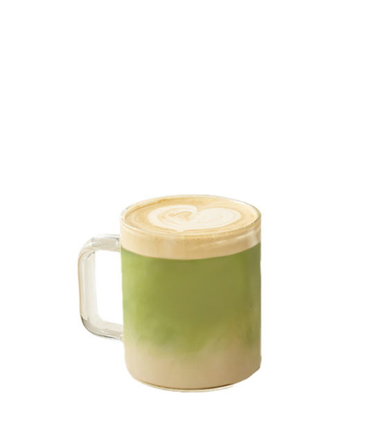 Lavender Vanilla Matcha Latte