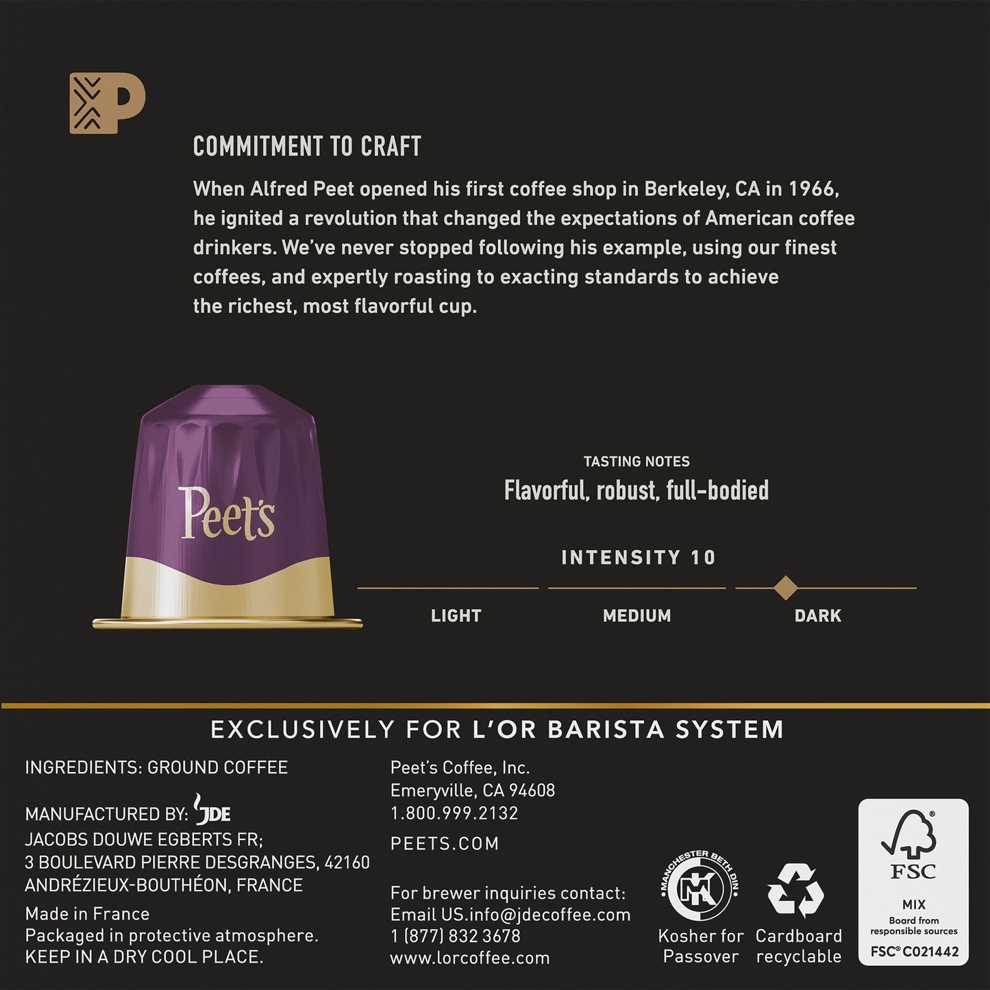Berkeley Roast Coffee Capsules